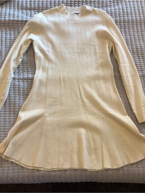 Lulu's Long Sleeve Knit Flared Dress